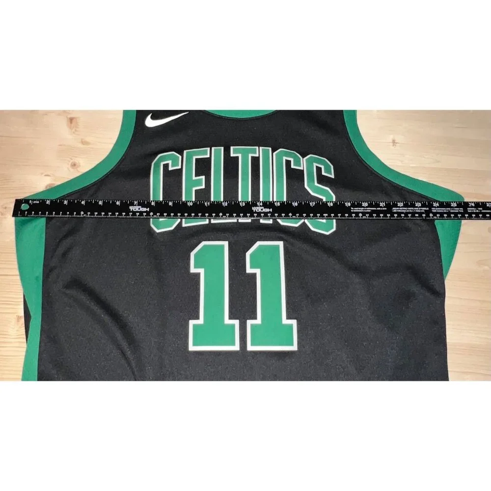 Nike Boston Celtics Kyrie Irving #11 Black Swingman Jersey Size 56 With NBA Auth